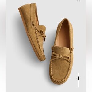 New Madewell Meadow Whipstitched Driver in Tan size 8